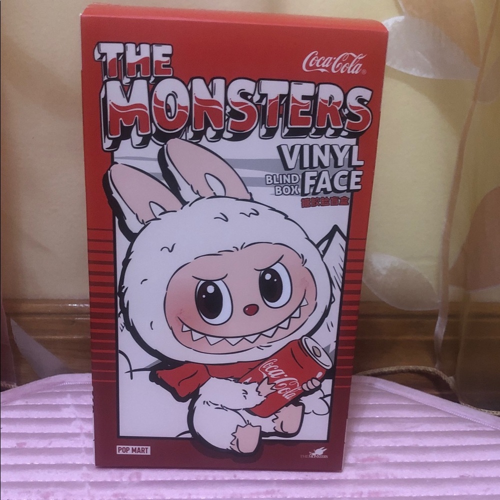LABUBU- Coca-Cola The Monsters Vinyl Figure - Red and White